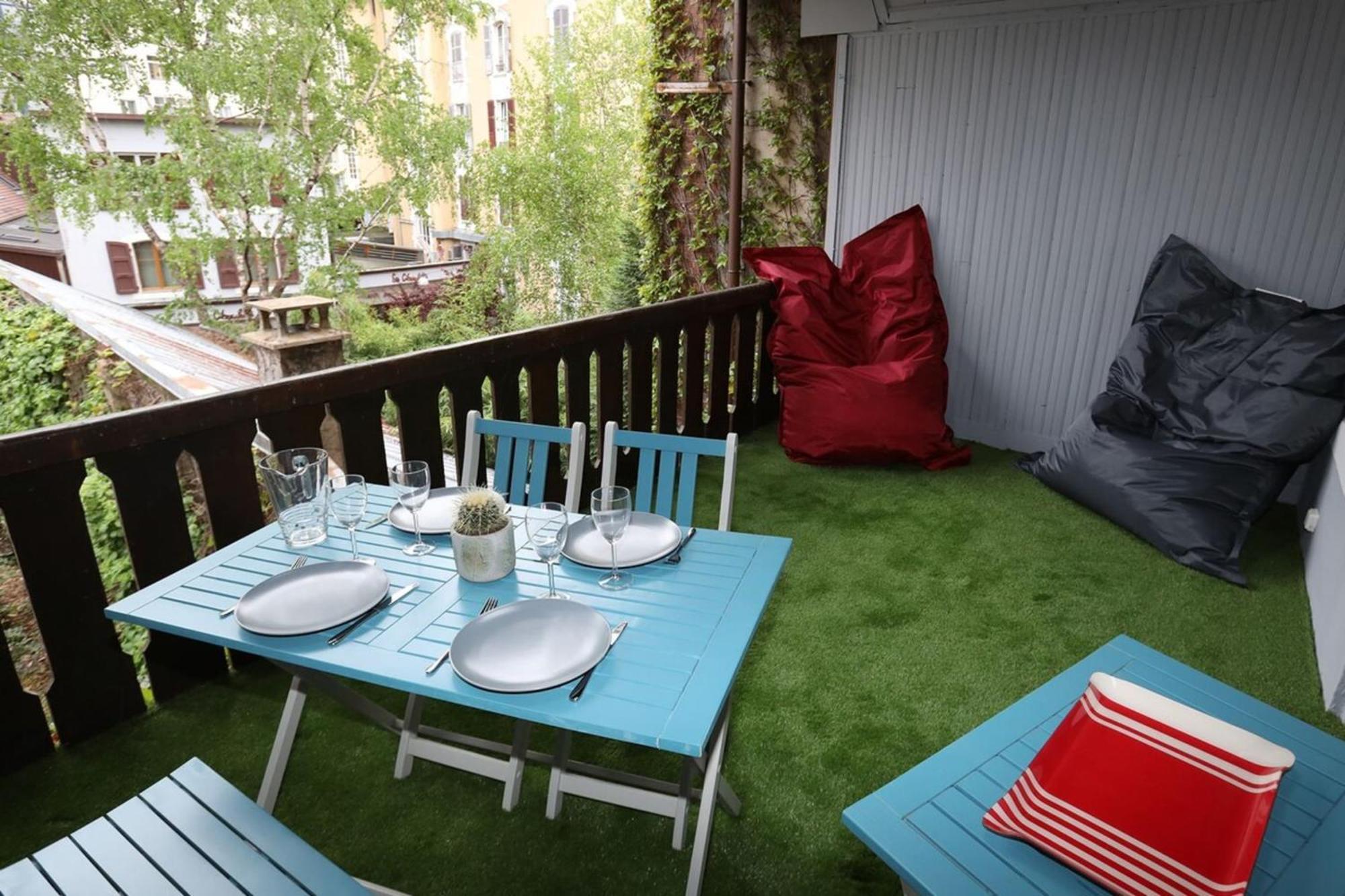 55 M2 Apart With Big Terrace In Annecy Downtown מראה חיצוני תמונה